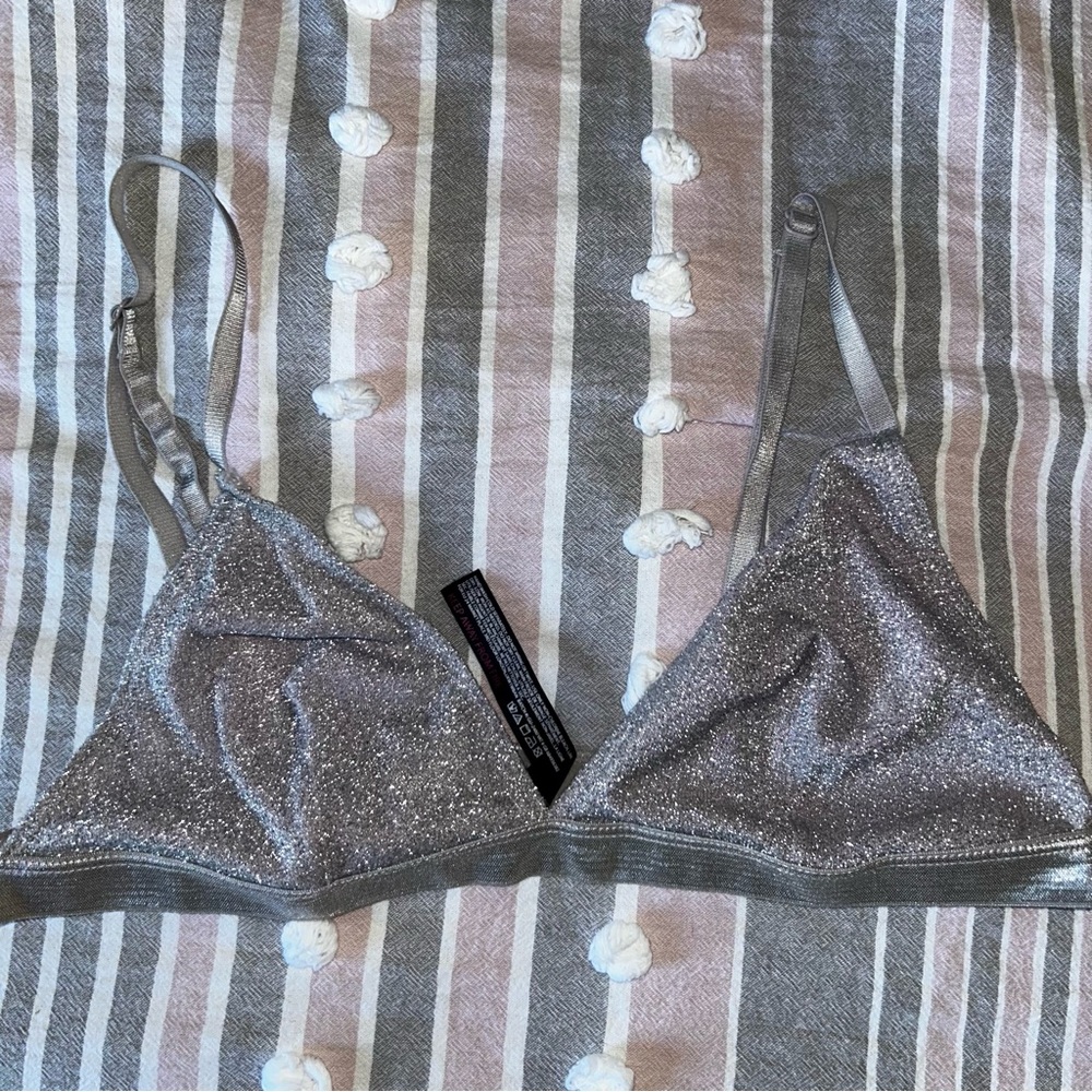 Urban Outfitters Sparkly Bralette